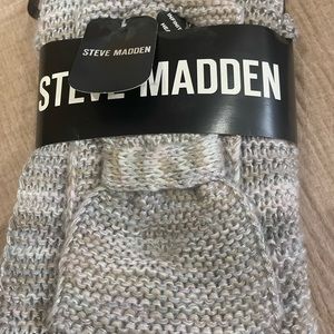 Steve Madden infinity scarf and head band